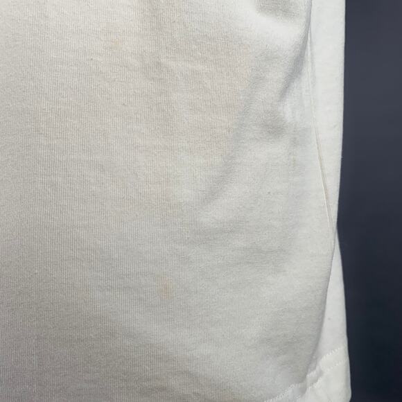 S Electric Chair White Red Print Cotton One Pocket T-shirt - Picture 7 of 10